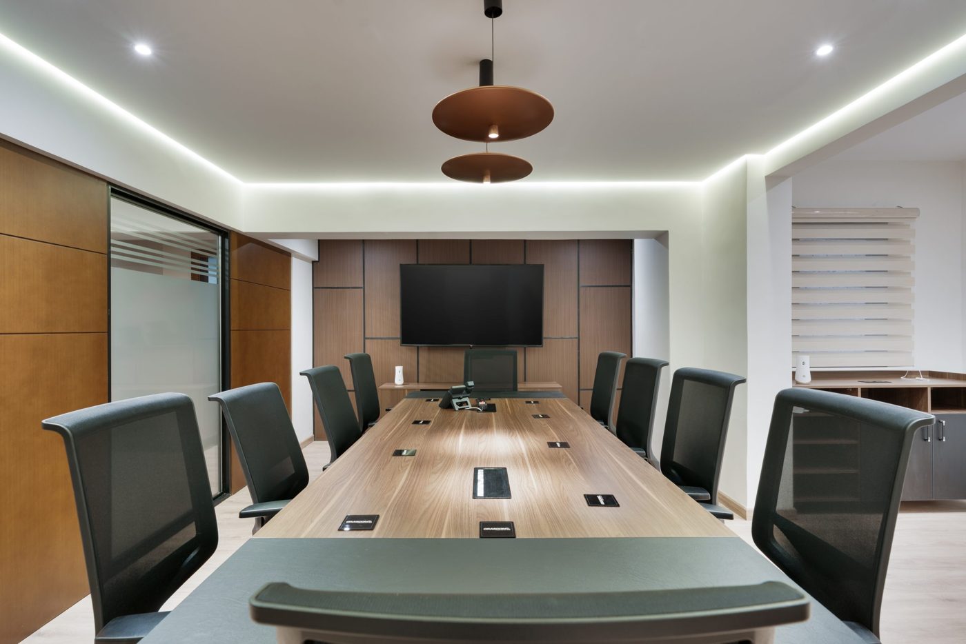 Boardroom in the commercial portfolio